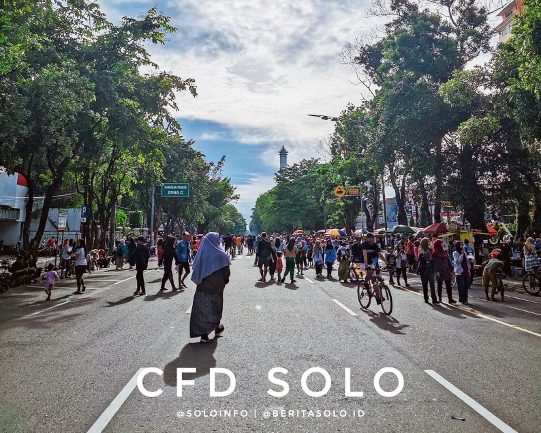 Expert, Senam Bersama di CFD, sma widya wacana, widya wacana, ysk,  yayasan sekolah kristen, yayasan, surakarta, sma