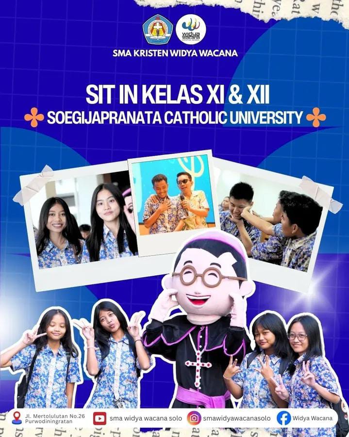 berita, SIT IN di Soegijapranata Catholic University (SCU), sma widya wacana, widya wacana, ysk,  yayasan sekolah kristen, yayasan, surakarta, sma