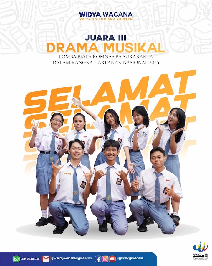 prestasi, Siswa Berprestasi, sma widya wacana, widya wacana, ysk,  yayasan sekolah kristen, yayasan, surakarta, sma