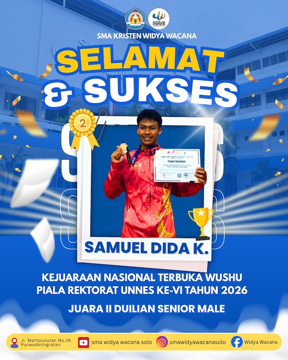 prestasi, sma widya wacana, widya wacana, ysk,  yayasan sekolah kristen, yayasan, surakarta, sma